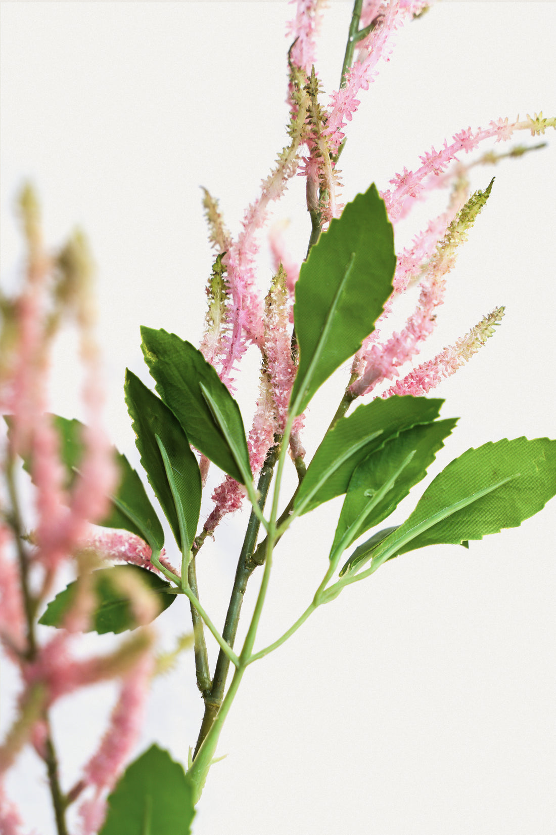 Pink Faux Astilbe  Flower Stem - 24&quot;