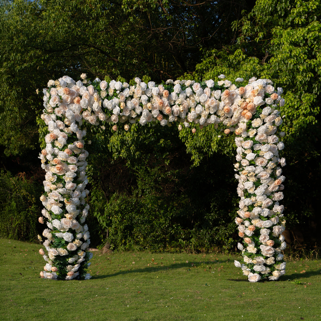 Lydia：Wedding Party Background Flower Arch Decoration（Not Including Frame)