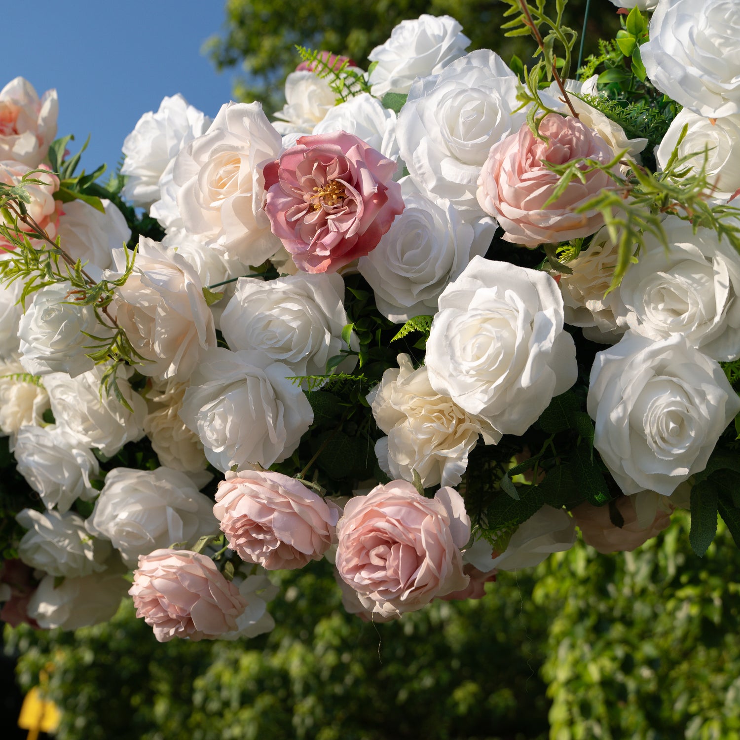 Blair：Wedding Party Background Flower Arch Decoration（Not Including Frame)