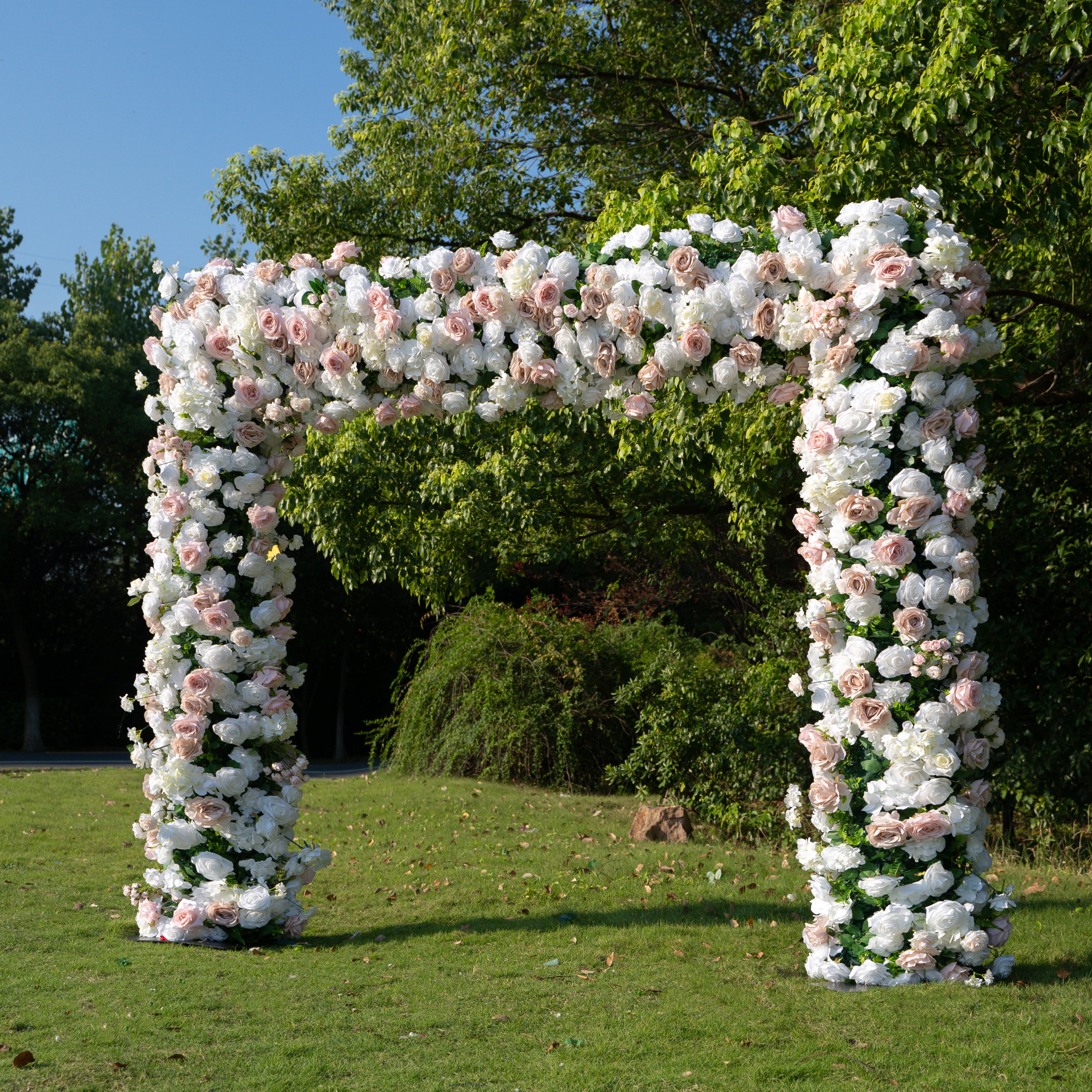 Destiny：Wedding Party Background Flower Arch Decoration（Not Including Frame)