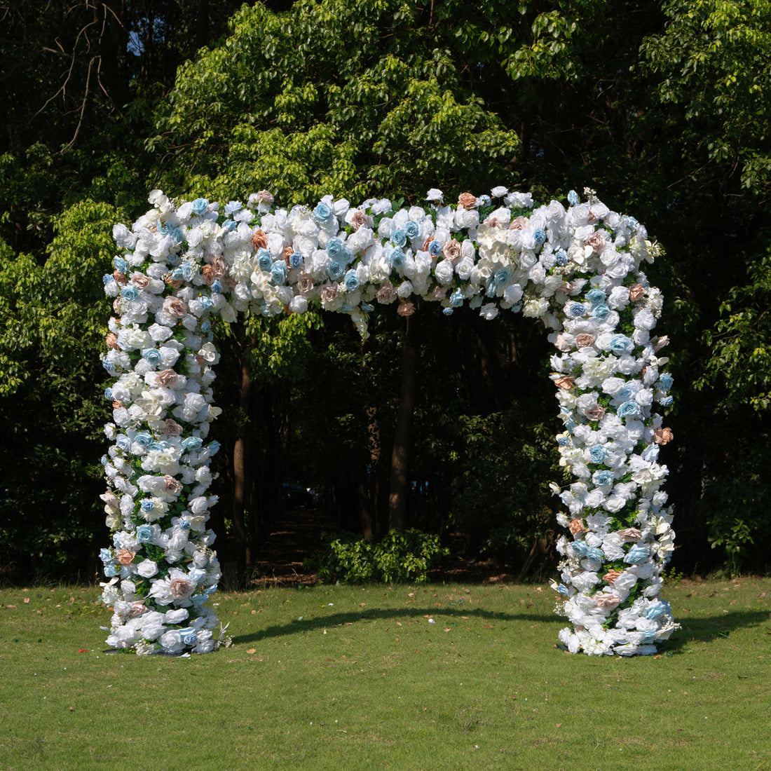 Addison： Wedding Party Background Flower Arch Decoration（Not Including Frame)