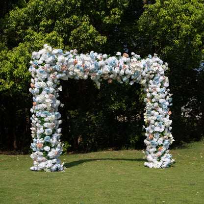 Addison： Wedding Party Background Flower Arch Decoration（Not Including Frame)