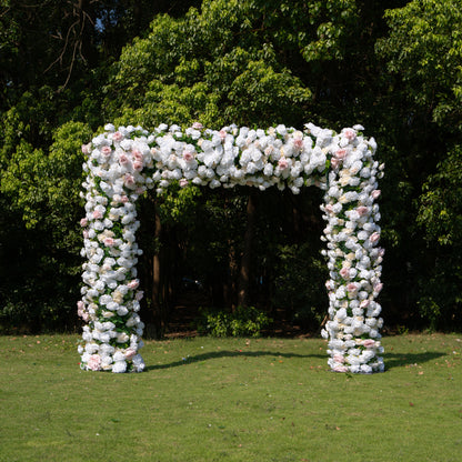 Erica：Wedding Party Background Flower Arch Decoration（Not Including Frame)