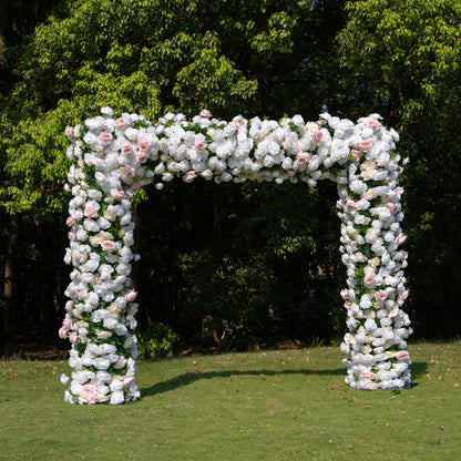 Erica：Wedding Party Background Flower Arch Decoration（Not Including Frame)