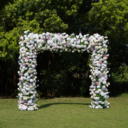 Claire：Wedding Party Background Flower Arch Decoration（Not Including Frame)