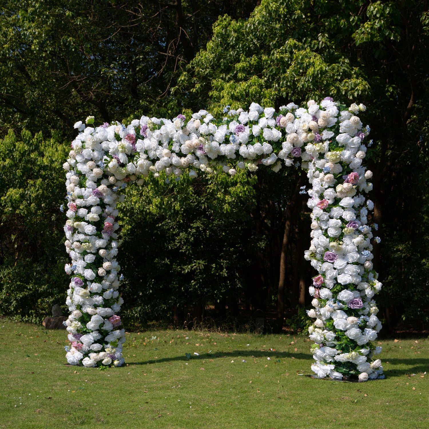 Claire：Wedding Party Background Flower Arch Decoration（Not Including Frame)