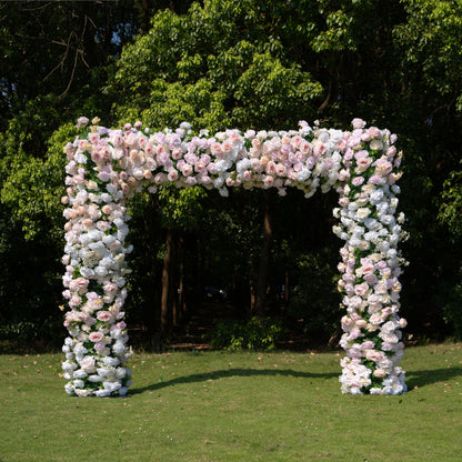 Lara：Wedding Party Background Flower Arch Decoration（Not Including Frame)