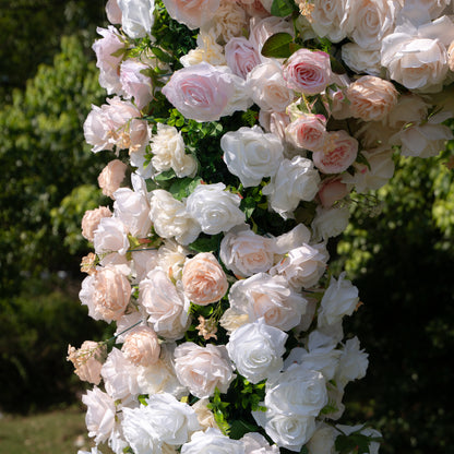 Lara：Wedding Party Background Flower Arch Decoration（Not Including Frame)