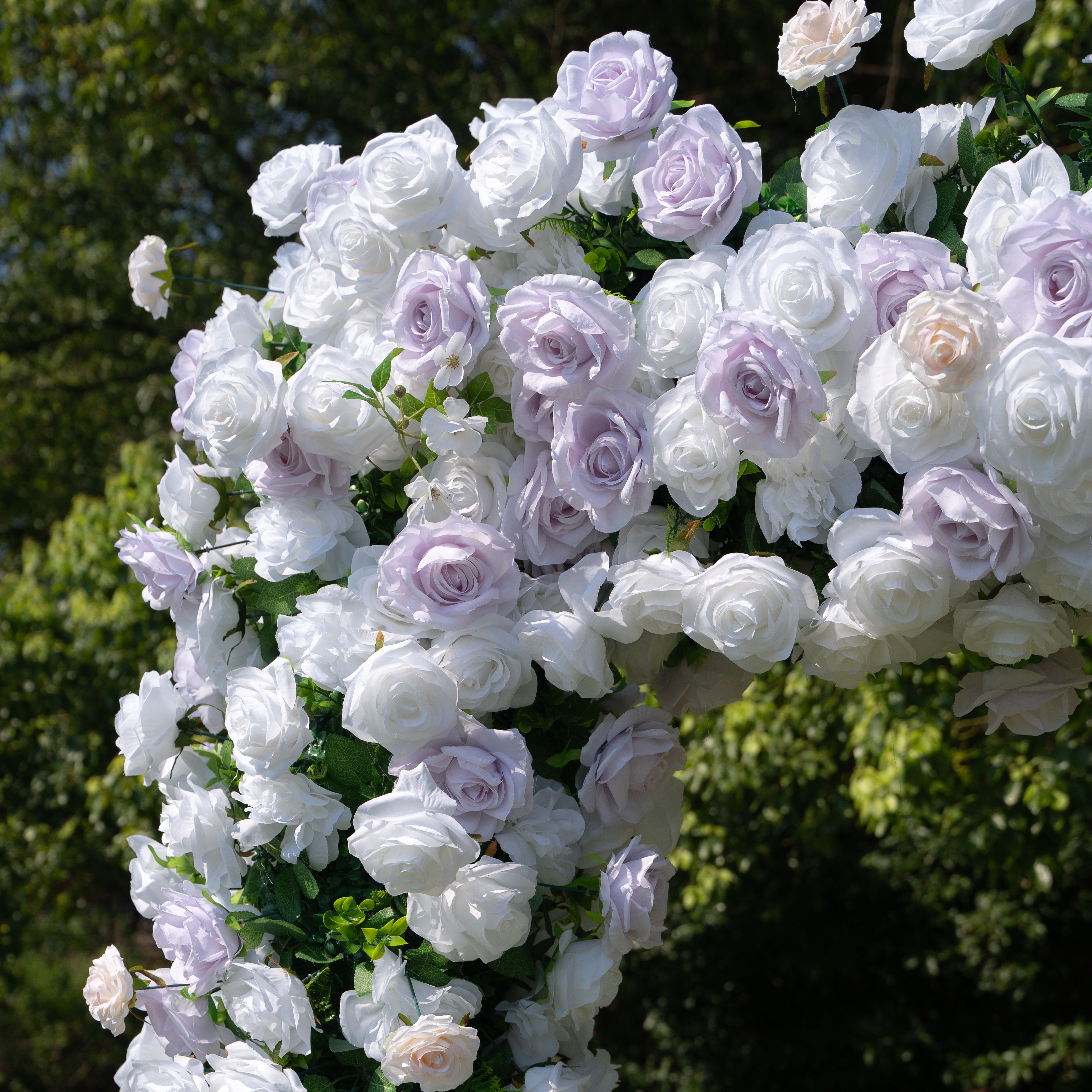 Maisie：Wedding Party Background Flower Arch Decoration（Not Including Frame)