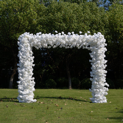 Cecilia：Wedding Party Background Flower Arch Decoration（Not Including Frame)