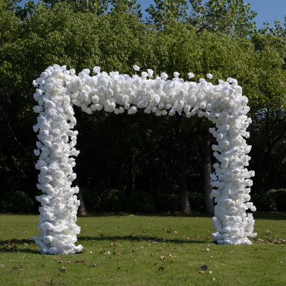 Cecilia：Wedding Party Background Flower Arch Decoration（Not Including Frame)