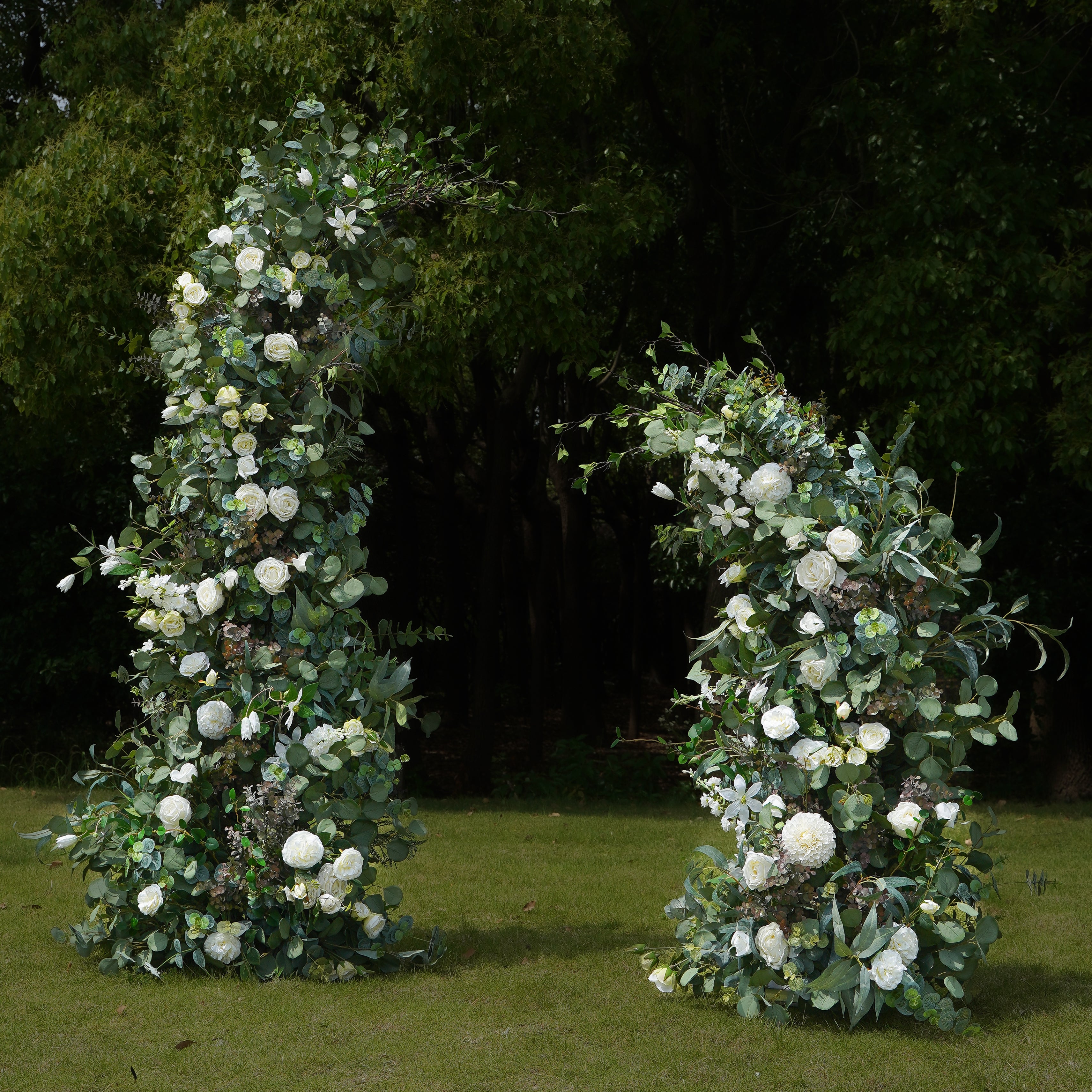 Z003：Wedding Party Background Floral Arch Decoration Including Frame