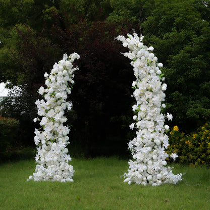 Q003：Wedding Party Background Floral Arch Decoration Including Frame