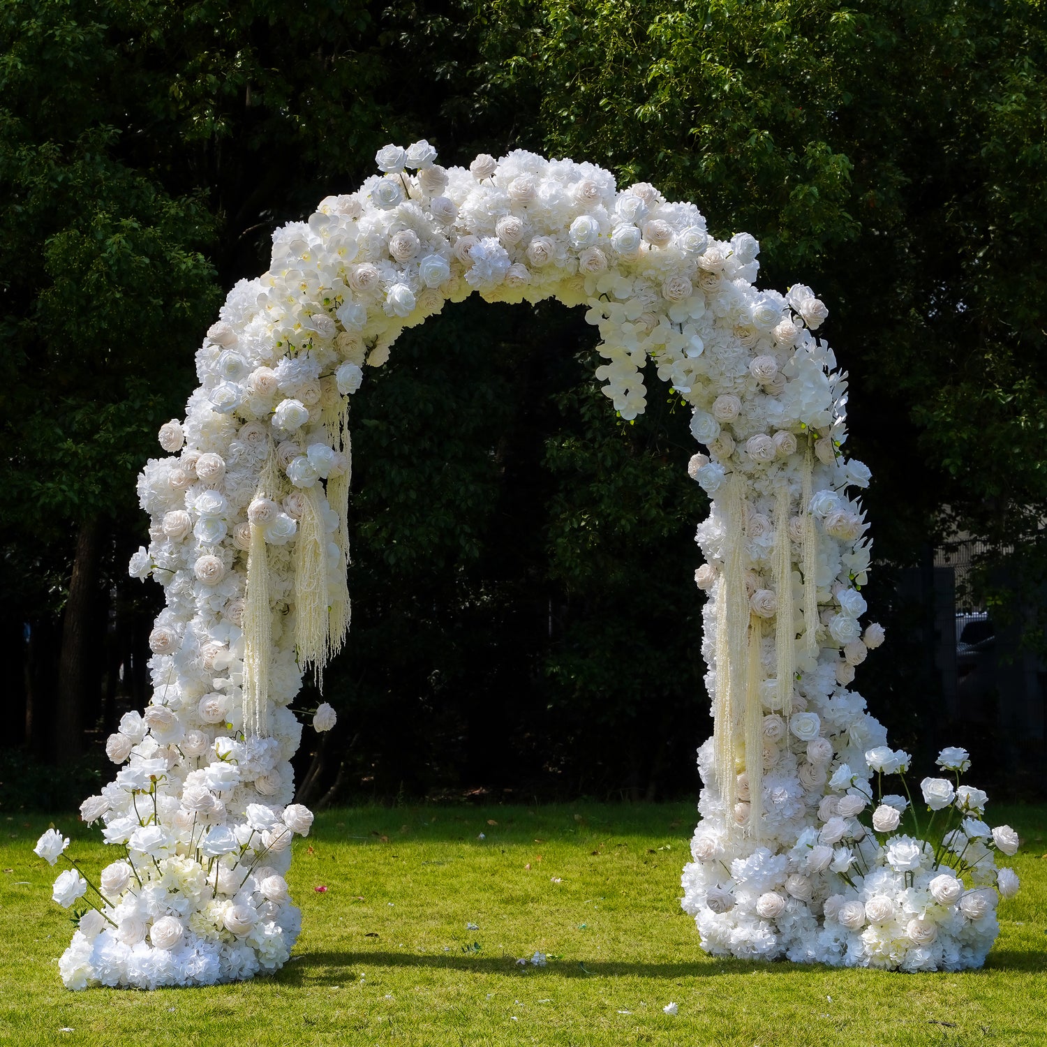 Z013：Wedding Party Background Floral Arch Decoration Including Frame