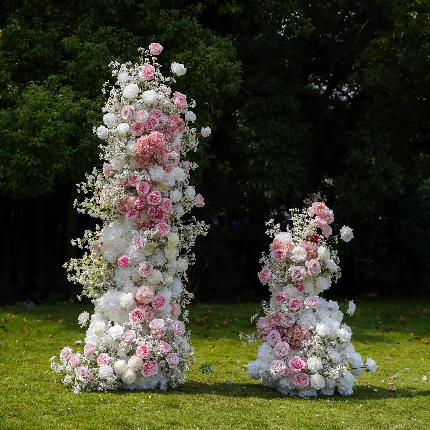 Dawn：Wedding Party Background Floral Arch Decoration