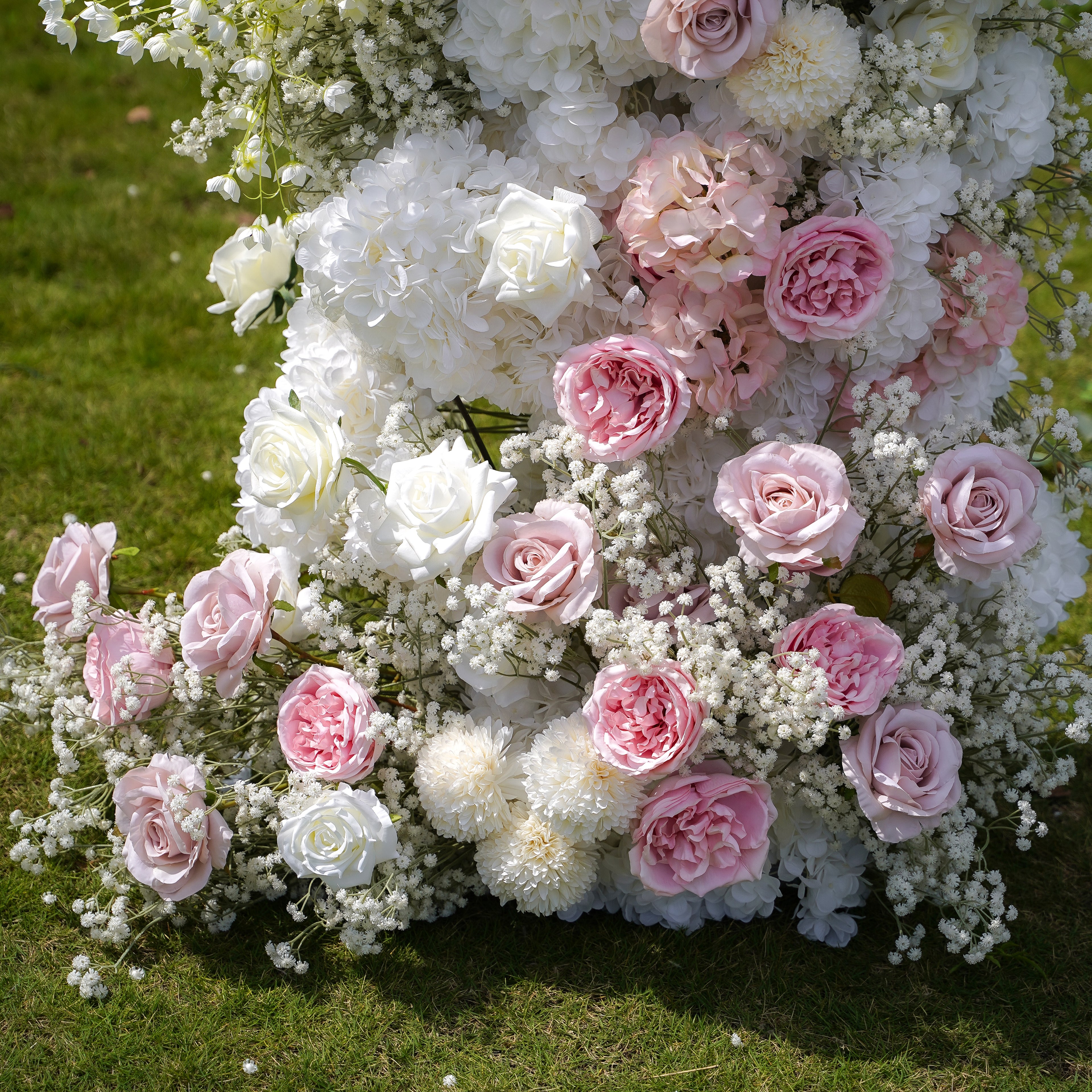 Dawn：Wedding Party Background Floral Arch Decoration