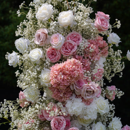 Dawn：Wedding Party Background Floral Arch Decoration