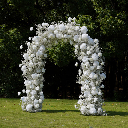 Colee：Wedding Party Background Floral Arch Decoration