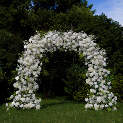 Layla：Wedding Party Background Floral Arch Decoration