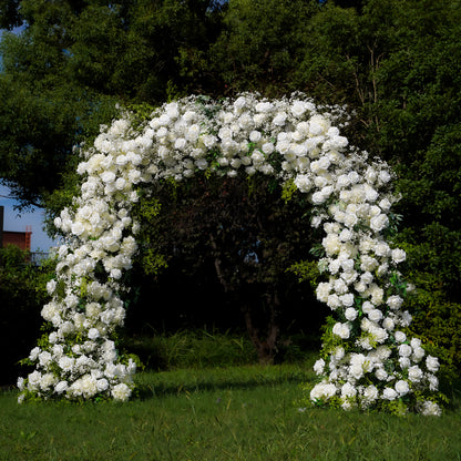 Layla：Wedding Party Background Floral Arch Decoration