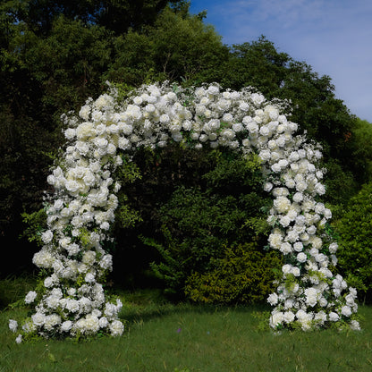 Layla：Wedding Party Background Floral Arch Decoration