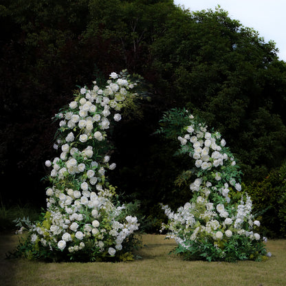 Mandy：Wedding Party Background Floral Arch Decoration Including Frame -R984