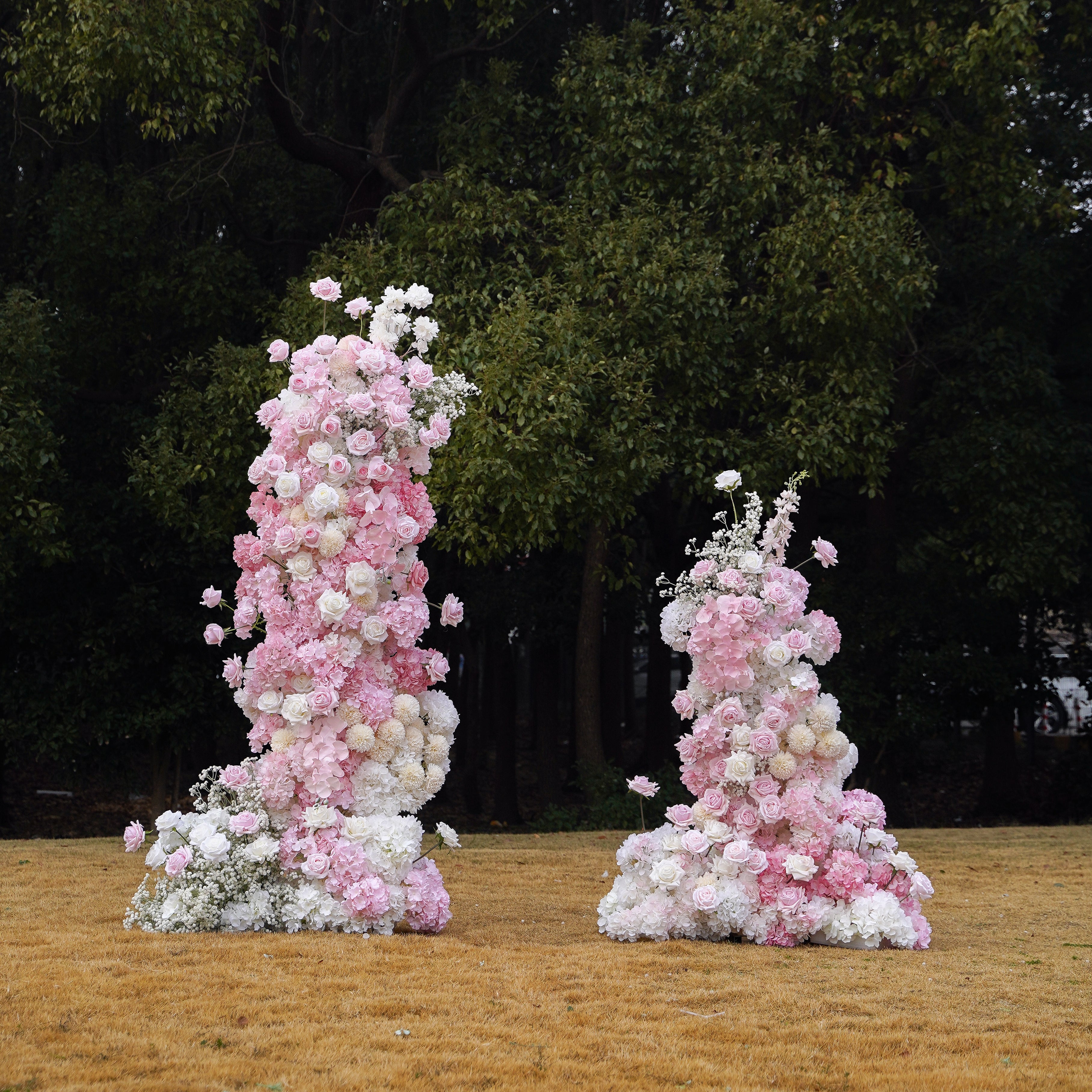 Mavis：Wedding Party Background Floral Arch Decoration Including Frame -R9992