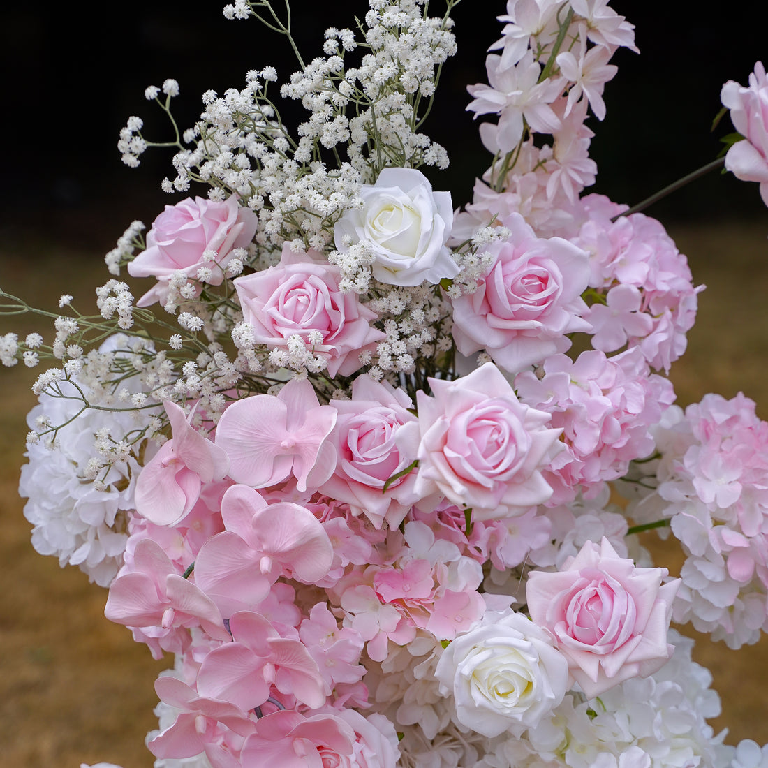 Mavis：Wedding Party Background Floral Arch Decoration Including Frame -R9992