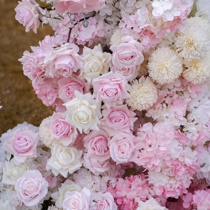 Mavis：Wedding Party Background Floral Arch Decoration Including Frame -R9992