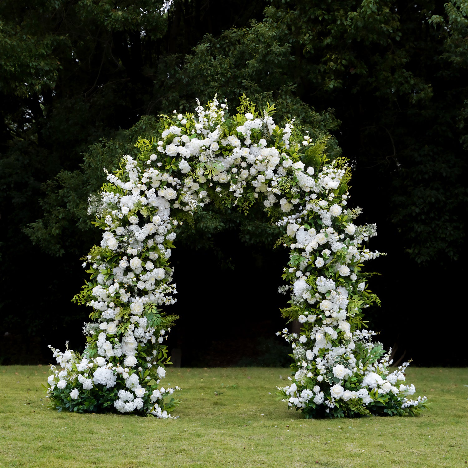 Ricia：Wedding Party Background Floral Arch Decoration Including Frame -R865