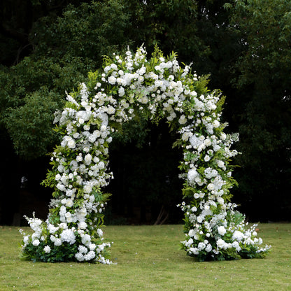 Ricia：Wedding Party Background Floral Arch Decoration Including Frame -R865