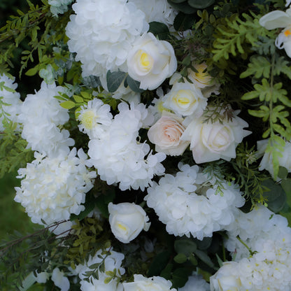 Robin：Wedding Party Background Floral Arch Decoration include Framet