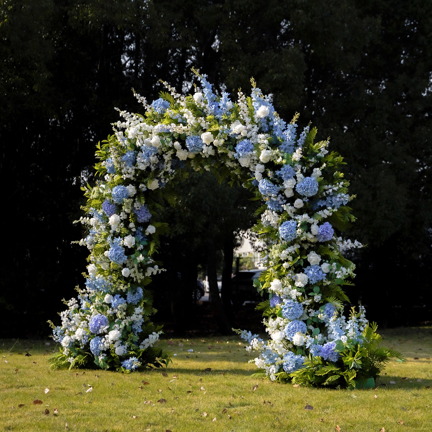 Ronya：Wedding Party Background Floral Arch Decoration Including Frame -R9990