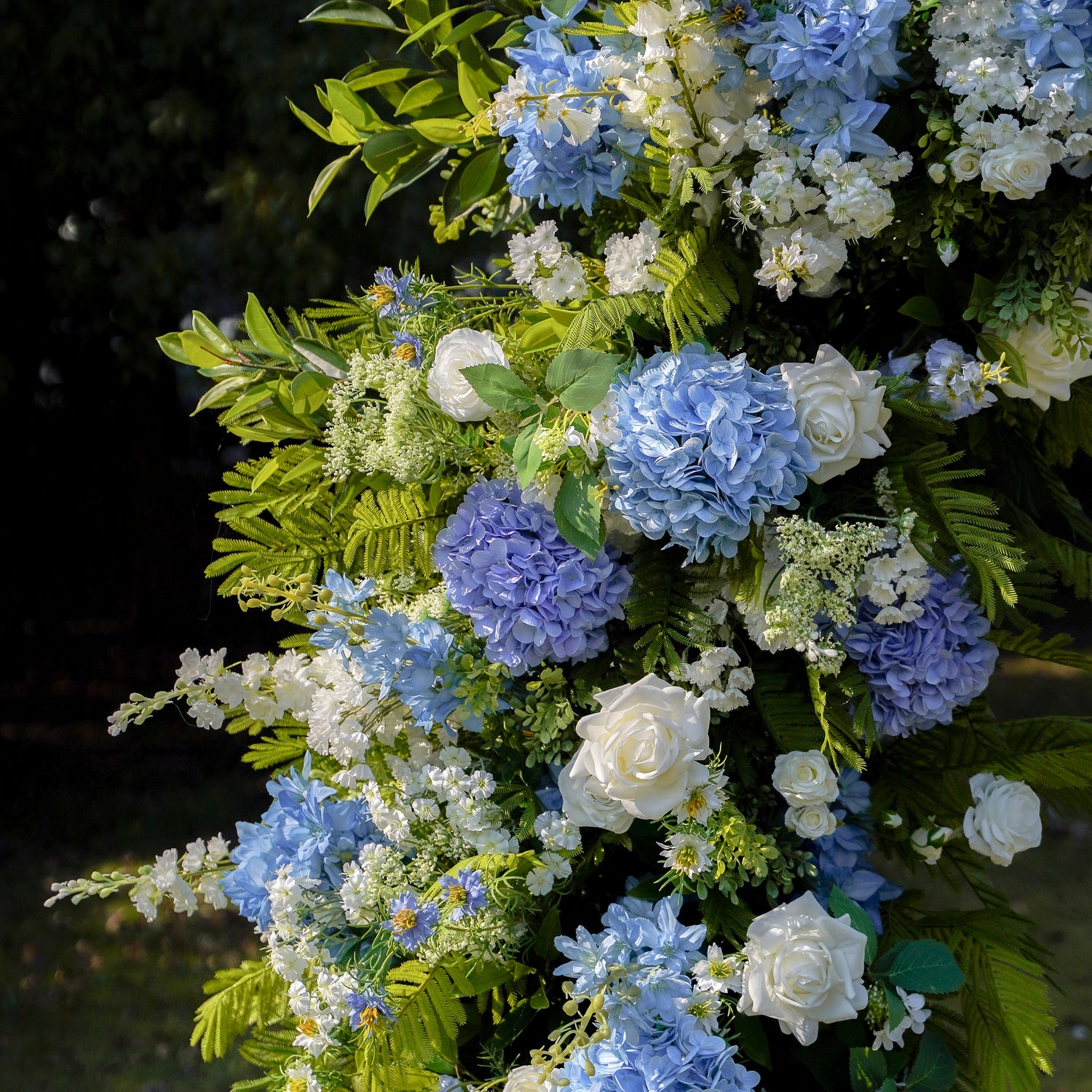 Ronya：Wedding Party Background Floral Arch Decoration Including Frame -R9990