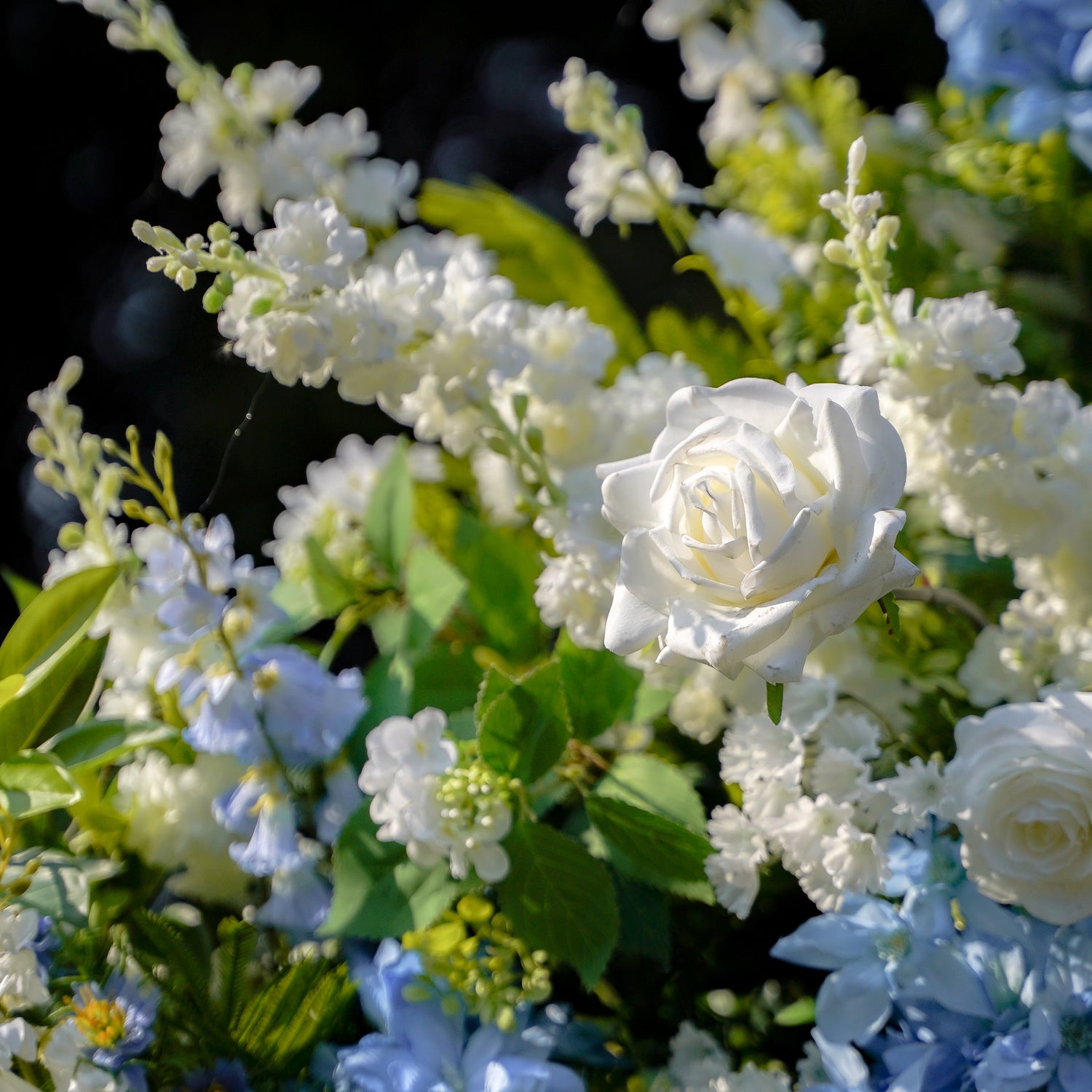 Ronya：Wedding Party Background Floral Arch Decoration Including Frame -R9990