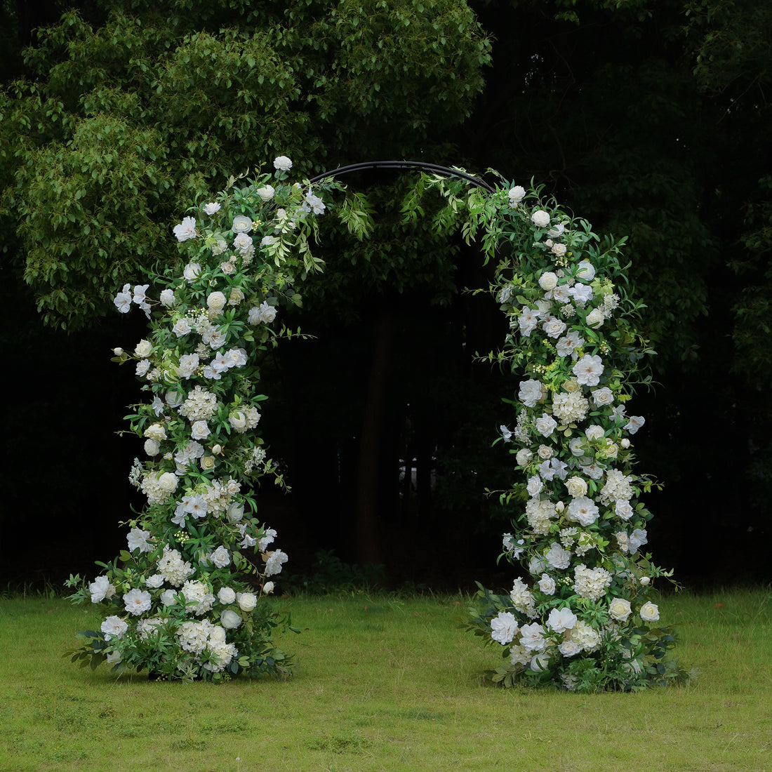 Spirit flower arch：Wedding Party Background Floral Arch Decoration Including Frame -R097