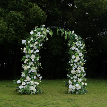 Spirit flower arch：Wedding Party Background Floral Arch Decoration Including Frame -R097