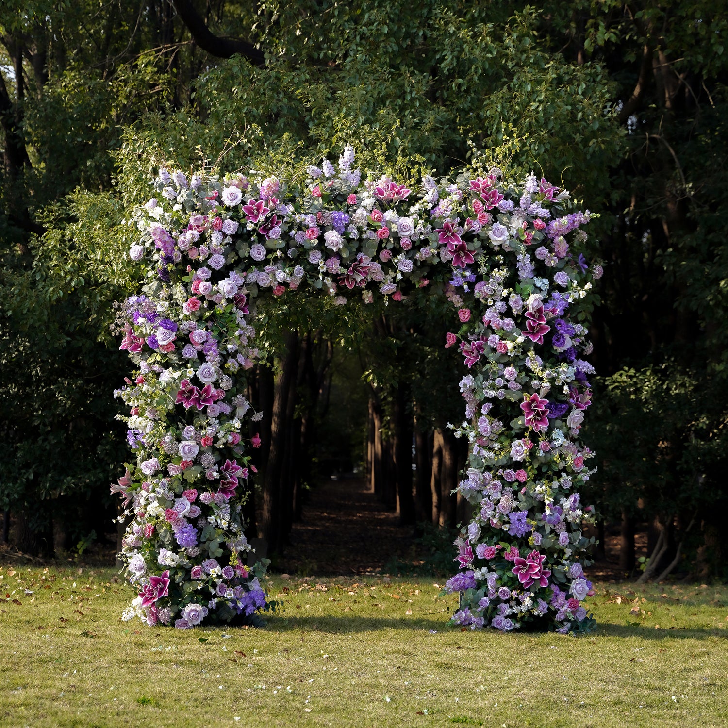 Yolo：Wedding Party Background Floral Arch Decoration include Frame