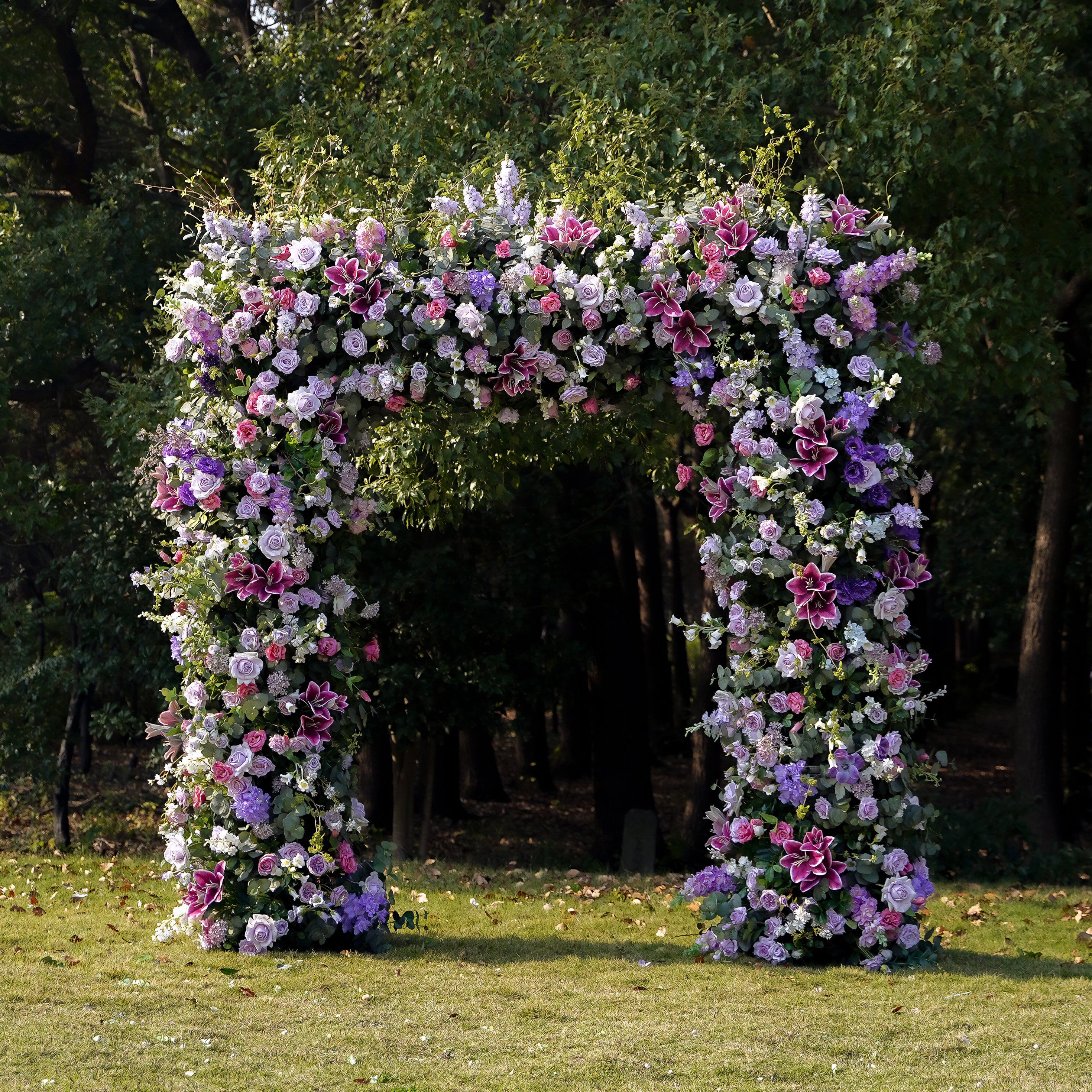 Yolo：Wedding Party Background Floral Arch Decoration include Frame