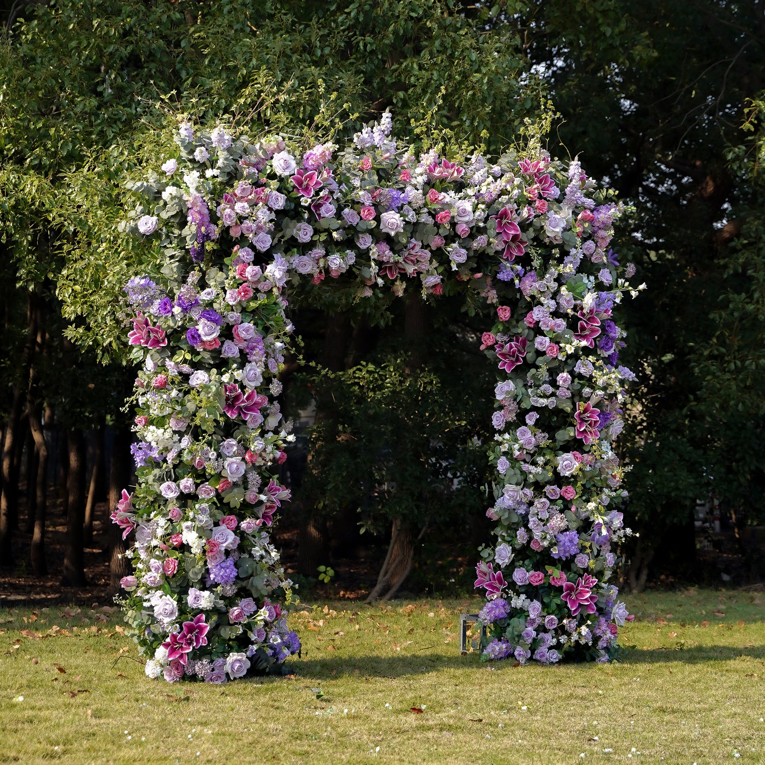 Yolo：Wedding Party Background Floral Arch Decoration include Frame